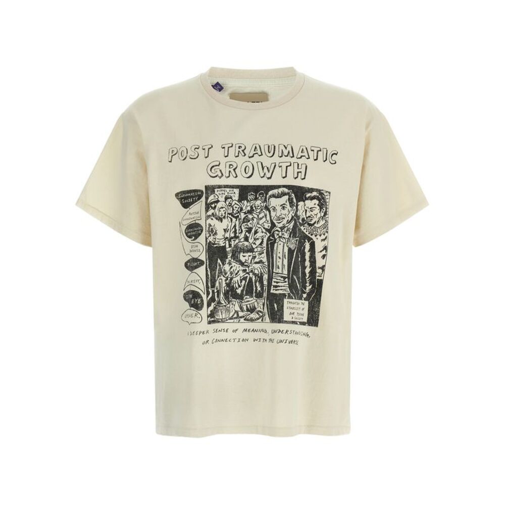 GALLERY DEPT. Beige Cotton Men's T-Shirt